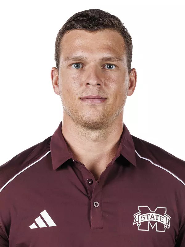 STARKVILLE, MS - September 06, 2023 - Mississippi State's Michal Novansky during 2023-24 Men’s Tennis Production Day at the Holliman Athletic Center at Mississippi State University in Starkville, MS. Photo By Jaden Powell