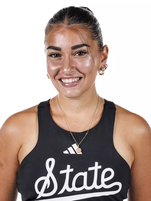 STARKVILLE, MS - September 06, 2023 - Mississippi State's Alessia Tagliente during 2023-24 Tennis Women’s Production Day at the Holliman Athletic Center at Mississippi State University in Starkville, MS. Photo By Jaden Powell