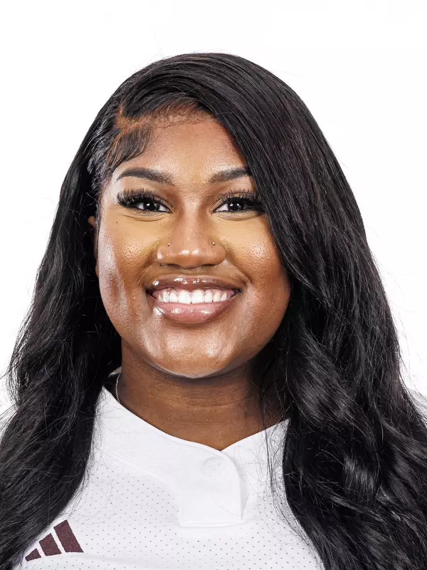 STARKVILLE, MS - January 12, 2024 - Mississippi State Infielder Aquana Brownlee (#20) during 2023-2024 Softball Production Day at Nusz Park in Starkville, MS. Photo By Mike Mattina