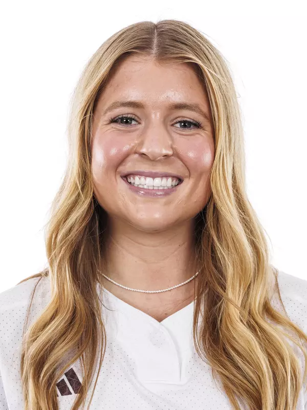 STARKVILLE, MS - January 12, 2024 - Mississippi State Pitcher/Infielder Delainey Everett (#48) during 2023-2024 Softball Production Day at Nusz Park in Starkville, MS. Photo By Mike Mattina
