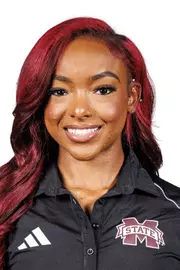 STARKVILLE, MS - October 17, 2024 - Mississippi State Sprinter Tamiia FullerT during 2024-2025 Track & Field Production Day at the Holliman Athletic Center at Mississippi State University in Starkville, MS. Photo By Mike Mattina