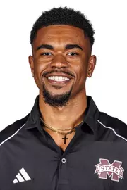 STARKVILLE, MS - October 16, 2024 - Mississippi State Sprinter Omari Hammond during 2024-2025 Track & Field Production Day at the Holliman Athletic Center at Mississippi State University in Starkville, MS. Photo By Mike Mattina