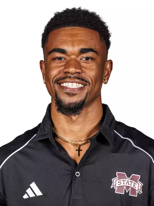 STARKVILLE, MS - October 16, 2024 - Mississippi State Sprinter Omari Hammond during 2024-2025 Track & Field Production Day at the Holliman Athletic Center at Mississippi State University in Starkville, MS. Photo By Mike Mattina