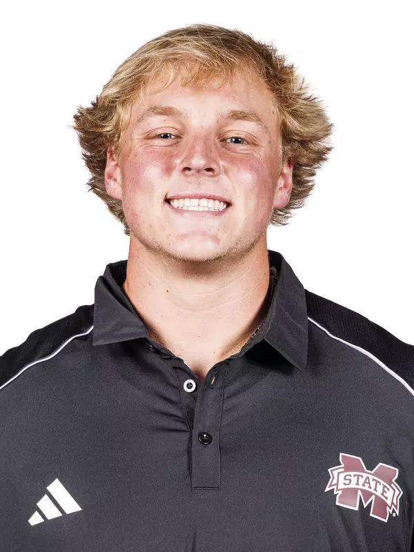 STARKVILLE, MS - October 17, 2024 - Mississippi State Thrower Tyler Mason during 2024-2025 Track & Field Production Day at the Holliman Athletic Center at Mississippi State University in Starkville, MS. Photo By Mike Mattina