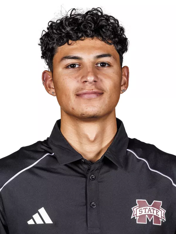 STARKVILLE, MS - October 16, 2024 - Mississippi State Middle Distance Runner Samuel Navarro during 2024-2025 Track & Field Production Day at the Holliman Athletic Center at Mississippi State University in Starkville, MS. Photo By Mike Mattina
