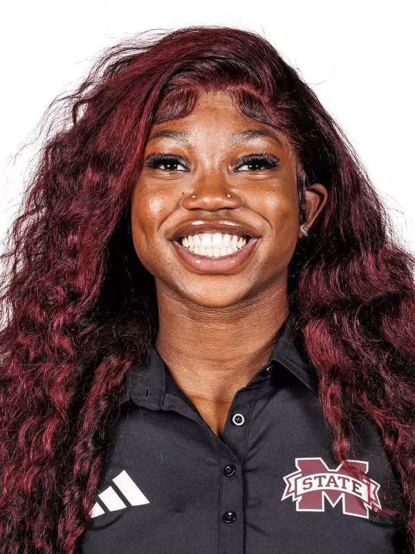 STARKVILLE, MS - October 17, 2024 - Mississippi State Sprinter Kyndall Sessom during 2024-2025 Track & Field Production Day at the Holliman Athletic Center at Mississippi State University in Starkville, MS. Photo By Mike Mattina
