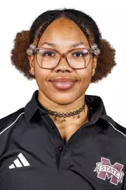 STARKVILLE, MS - October 17, 2024 - Mississippi State Thrower Meagan Womack during 2024-2025 Track & Field Production Day at the Holliman Athletic Center at Mississippi State University in Starkville, MS. Photo By Mike Mattina
