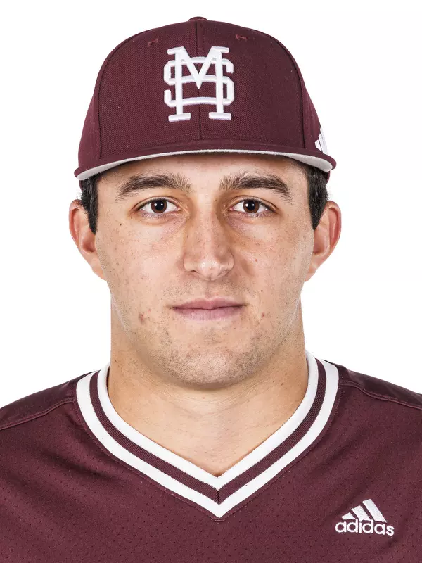 STARKVILLE, MS - November 14, 2024 - Mississippi State Pitcher Luke Dotson (#15) during 2024-2205 Baseball production day at Dudy Noble Field at Polk-Dement Stadium in Starkville, MS. Photo By Mike Mattina