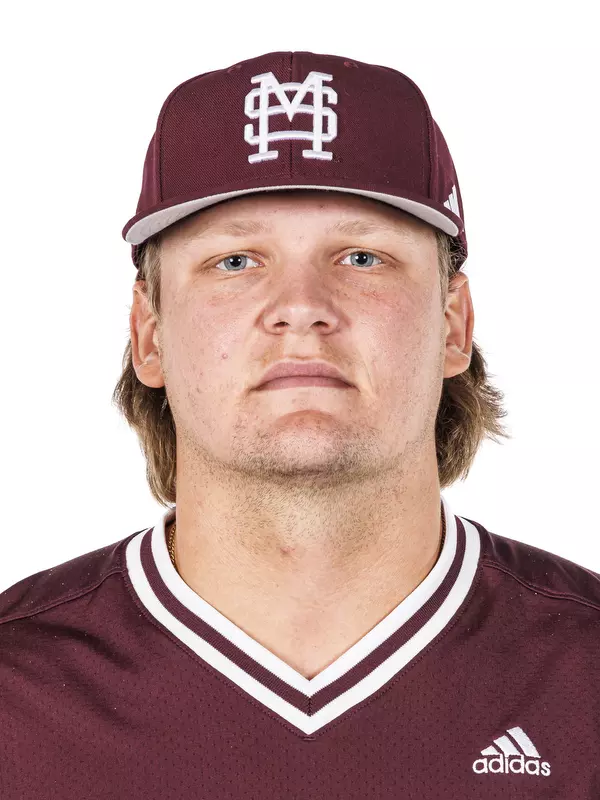 STARKVILLE, MS - November 14, 2024 - Mississippi State Infielder/Outfielder Hunter Hines (#44) during 2024-2205 Baseball production day at Dudy Noble Field at Polk-Dement Stadium in Starkville, MS. Photo By Mike Mattina
