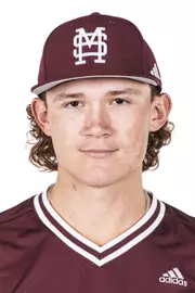 STARKVILLE, MS - November 14, 2024 - Mississippi State Pitcher Pico Kohn (#9) during 2024-2205 Baseball production day at Dudy Noble Field at Polk-Dement Stadium in Starkville, MS. Photo By Mike Mattina