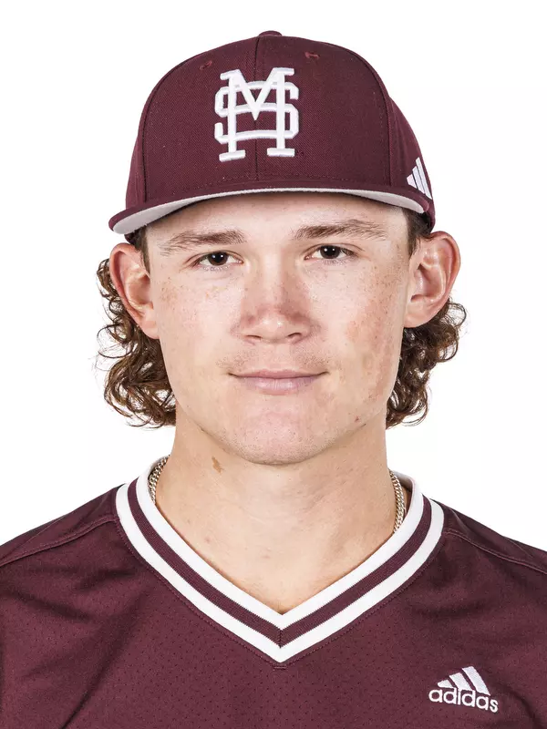 STARKVILLE, MS - November 14, 2024 - Mississippi State Pitcher Pico Kohn (#9) during 2024-2205 Baseball production day at Dudy Noble Field at Polk-Dement Stadium in Starkville, MS. Photo By Mike Mattina