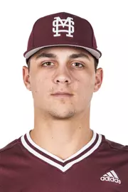 STARKVILLE, MS - November 15, 2024 - Mississippi State Pitcher Bradley Loftin (#25) during 2024-2205 Baseball Production Day at Dudy Noble Field at Polk-Dement Stadium in Starkville, MS. Photo By Mike Mattina