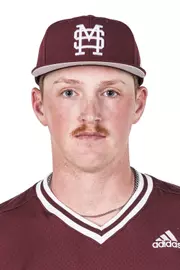 STARKVILLE, MS - November 14, 2024 - Mississippi State Pitcher Kevin Mannell (#48) during 2024-2205 Baseball production day at Dudy Noble Field at Polk-Dement Stadium in Starkville, MS. Photo By Mike Mattina