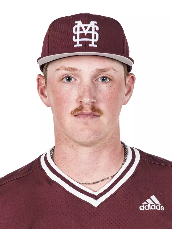 STARKVILLE, MS - November 14, 2024 - Mississippi State Pitcher Kevin Mannell (#48) during 2024-2205 Baseball production day at Dudy Noble Field at Polk-Dement Stadium in Starkville, MS. Photo By Mike Mattina