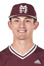 STARKVILLE, MS - November 15, 2024 - Mississippi State Outfielder Michael O'Brien (#32) during 2024-2205 Baseball Production Day at Dudy Noble Field at Polk-Dement Stadium in Starkville, MS. Photo By Mike Mattina
