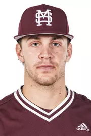 STARKVILLE, MS - November 14, 2024 - Mississippi State Catcher Joe Powell (#55) during 2024-2205 Baseball production day at Dudy Noble Field at Polk-Dement Stadium in Starkville, MS. Photo By Mike Mattina