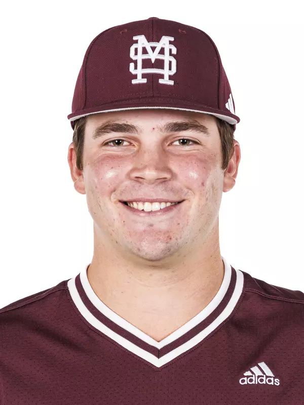 STARKVILLE, MS - November 15, 2024 - Mississippi State Pitcher JT Schnoor (#47) during 2024-2205 Baseball Production Day at Dudy Noble Field at Polk-Dement Stadium in Starkville, MS. Photo By Mike Mattina