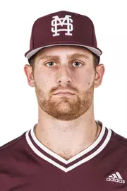STARKVILLE, MS - November 15, 2024 - Mississippi State Pitcher Stone Simmons (#17) during 2024-2205 Baseball Production Day at Dudy Noble Field at Polk-Dement Stadium in Starkville, MS. Photo By Mike Mattina