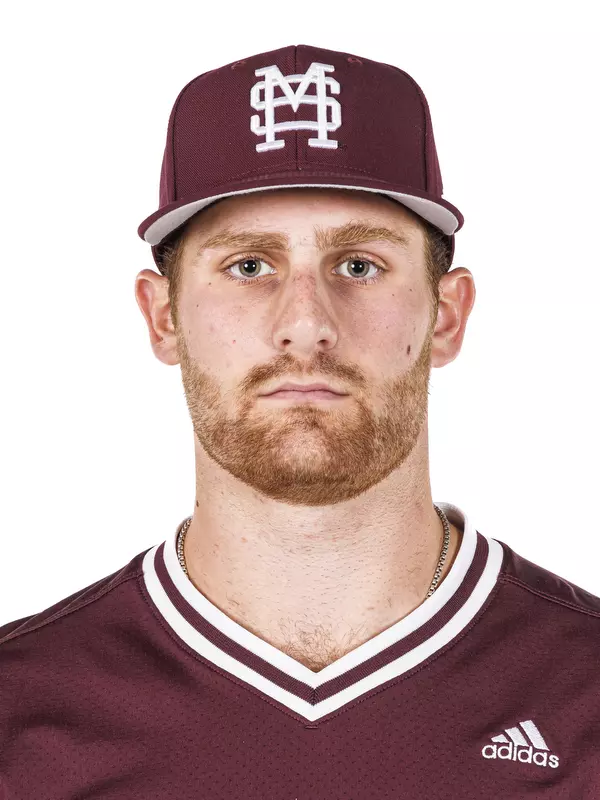 STARKVILLE, MS - November 15, 2024 - Mississippi State Pitcher Stone Simmons (#17) during 2024-2205 Baseball Production Day at Dudy Noble Field at Polk-Dement Stadium in Starkville, MS. Photo By Mike Mattina