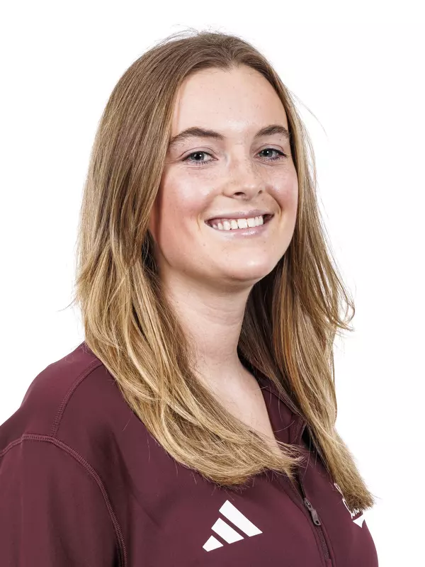 STARKVILLE, MS - February 20, 2024 - Sydney James “SJ” Hulme headshot at the Leo Seal Jr. Football Complex at Mississippi State University in Starkville, MS. Photo By Mike Mattina