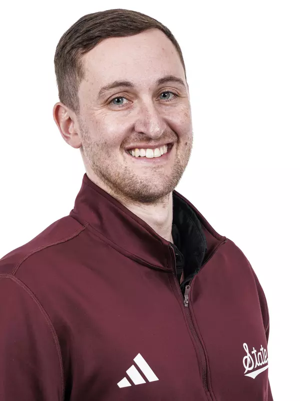STARKVILLE, MS - February 20, 2024 - Marc Votteler headshot at the Leo Seal Jr. Football Complex at Mississippi State University in Starkville, MS. Photo By Mike Mattina