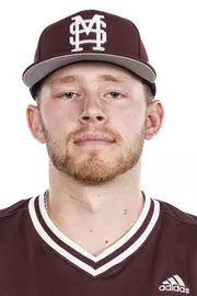 STARKVILLE, MS - November 16, 2023 - Mississippi State Pitcher Tyler Davis (#45) during 2023-2024 Baseball Production Day at Dudy Noble Field at Polk-Dement Stadium in Starkville, MS. Photo By Jaden Powell