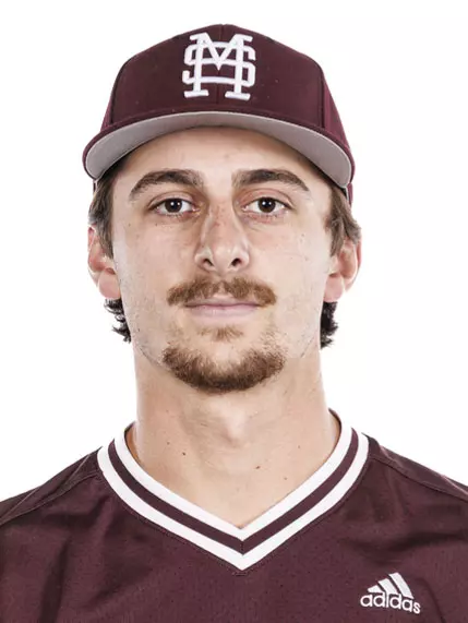 STARKVILLE, MS - November 17, 2023 - Mississippi State Pitcher Logan Forsythe (#6) during 2023-2024 Baseball Production Day at Dudy Noble Field at Polk-Dement Stadium in Starkville, MS. Photo By Jaden Powell