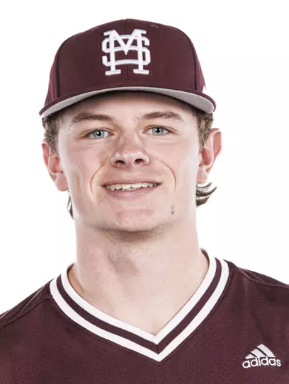 STARKVILLE, MS - November 17, 2023 - Mississippi State Pitcher Will Gibbs (#14) during 2023-2024 Baseball Production Day at Dudy Noble Field at Polk-Dement Stadium in Starkville, MS. Photo By Jaden Powell