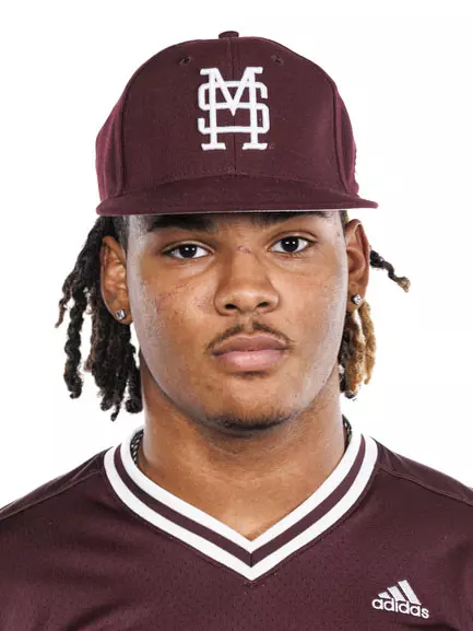 STARKVILLE, MS - November 16, 2023 - Mississippi State Pitcher Mikhai Grant (#4) during 2023-2024 Baseball Production Day at Dudy Noble Field at Polk-Dement Stadium in Starkville, MS. Photo By Jaden Powell