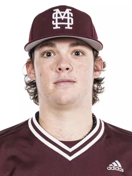STARKVILLE, MS - November 17, 2023 - Mississippi State Pitcher Tyson Hardin (#26) during 2023-2024 Baseball Production Day at Dudy Noble Field at Polk-Dement Stadium in Starkville, MS. Photo By Jaden Powell