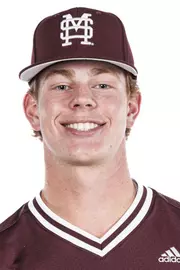STARKVILLE, MS - November 17, 2023 - Mississippi State Infielder/Outfielder Brett House (#37) during 2023-2024 Baseball Production Day at Dudy Noble Field at Polk-Dement Stadium in Starkville, MS. Photo By Jaden Powell
