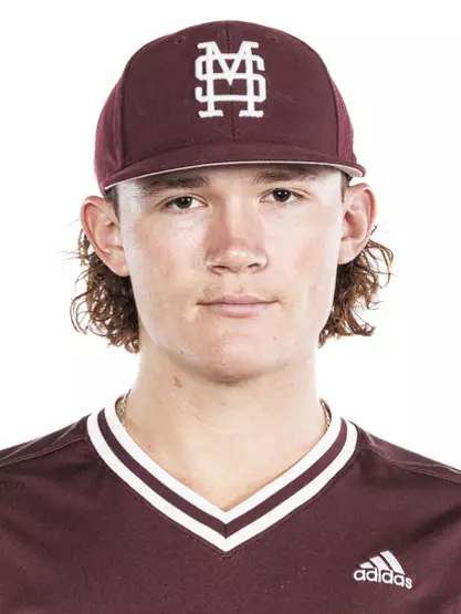 STARKVILLE, MS - November 16, 2023 - Mississippi State Pitcher Pico Kohn (#9) during 2023-2024 Baseball Production Day at Dudy Noble Field at Polk-Dement Stadium in Starkville, MS. Photo By Jaden Powell
