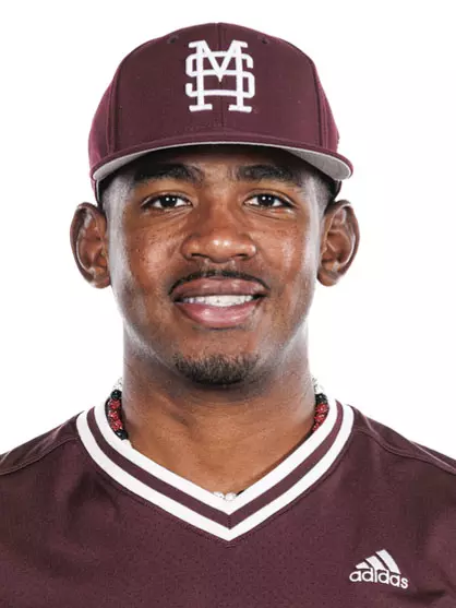 STARKVILLE, MS - November 16, 2023 - Mississippi State Infielder Amani Larry (#8) during 2023-2024 Baseball Production Day at Dudy Noble Field at Polk-Dement Stadium in Starkville, MS. Photo By Jaden Powell