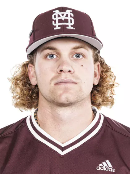 STARKVILLE, MS - November 16, 2023 - Mississippi State Infielder David Mershon (#3) during 2023-2024 Baseball Production Day at Dudy Noble Field at Polk-Dement Stadium in Starkville, MS. Photo By Jaden Powell