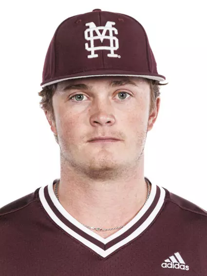 STARKVILLE, MS - November 16, 2023 - Mississippi State Pitcher Will Passeau (#20) during 2023-2024 Baseball Production Day at Dudy Noble Field at Polk-Dement Stadium in Starkville, MS. Photo By Jaden Powell