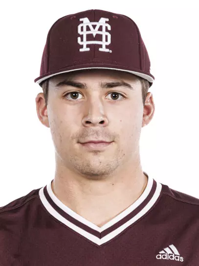 STARKVILLE, MS - November 16, 2023 - Mississippi State Pitcher Evan Siary (#12) during 2023-2024 Baseball Production Day at Dudy Noble Field at Polk-Dement Stadium in Starkville, MS. Photo By Jaden Powell