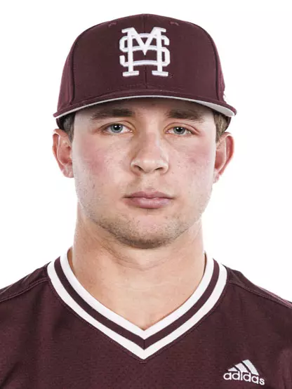STARKVILLE, MS - November 17, 2023 - Mississippi State Infielder/Catcher Steven Spallita (#43) during 2023-2024 Baseball Production Day at Dudy Noble Field at Polk-Dement Stadium in Starkville, MS. Photo By Jaden Powell