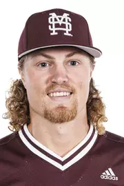 STARKVILLE, MS - November 16, 2023 - Mississippi State Pitcher Khal Stephen (#14) during 2023-2024 Baseball Production Day at Dudy Noble Field at Polk-Dement Stadium in Starkville, MS. Photo By Jaden Powell
