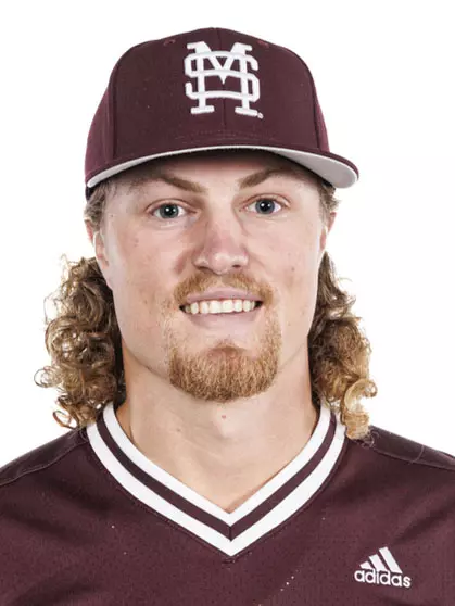 STARKVILLE, MS - November 16, 2023 - Mississippi State Pitcher Khal Stephen (#14) during 2023-2024 Baseball Production Day at Dudy Noble Field at Polk-Dement Stadium in Starkville, MS. Photo By Jaden Powell