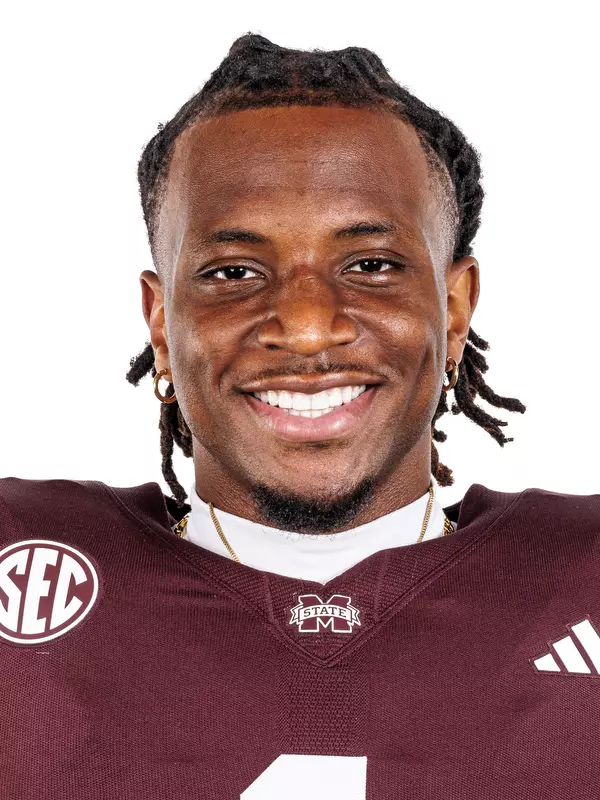 STARKVILLE, MS - July 19, 2024 - Mississippi State Wide Receiver Kelly Akharaiyi (#1) during the 2024 Football Production Day at Davis Wade Stadium at Scott Field in Starkville, MS. Photo By Mike Mattina