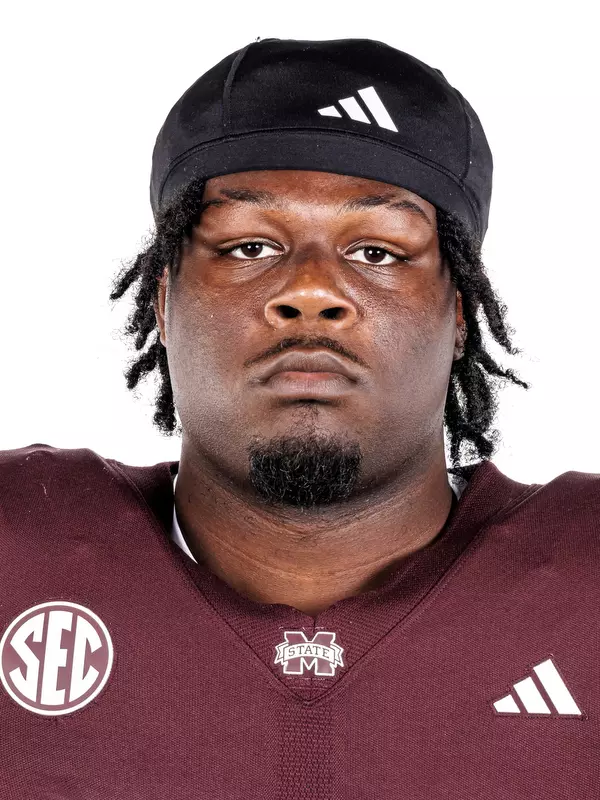 STARKVILLE, MS - July 18, 2024 - Mississippi State Offensive Lineman Malik Ellis (#53) during 2024-2025 Football Production Day at Davis Wade Stadium at Scott Field in Starkville, MS. Photo By Mike Mattina
