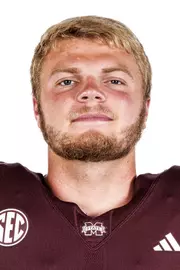 STARKVILLE, MS - July 19, 2024 - Mississippi State Offensive Lineman Grant Jackson (#52) during 2024-2025 Football Production Day at Davis Wade Stadium at Scott Field in Starkville, MS. Photo By Mike Mattina