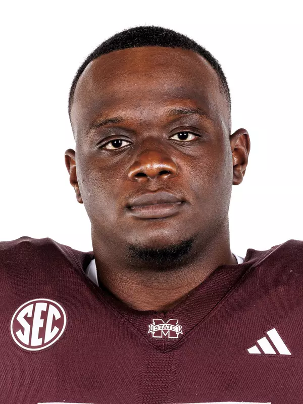 STARKVILLE, MS - July 19, 2024 - Mississippi State Offensive Lineman Jacoby Jackson (#75) during 2024-2025 Football Production Day at Davis Wade Stadium at Scott Field in Starkville, MS. Photo By Mike Mattina
