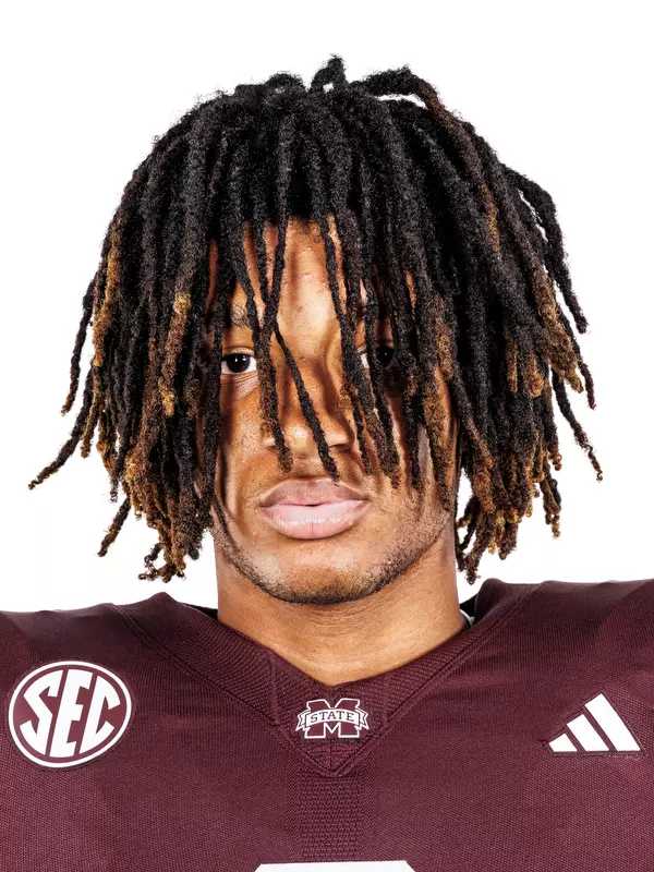 STARKVILLE, MS - July 18, 2024 - Mississippi State Wide Receiver Ricky Johnson (#9) during 2024-2025 Football Production Day at Davis Wade Stadium at Scott Field in Starkville, MS. Photo By Mike Mattina