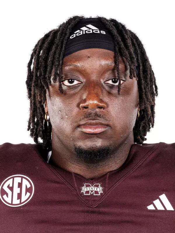 STARKVILLE, MS - July 19, 2024 - Mississippi State Defensive End Sulaiman Kpaka (#8) during 2024-2025 Football Production Day at Davis Wade Stadium at Scott Field in Starkville, MS. Photo By Mike Mattina