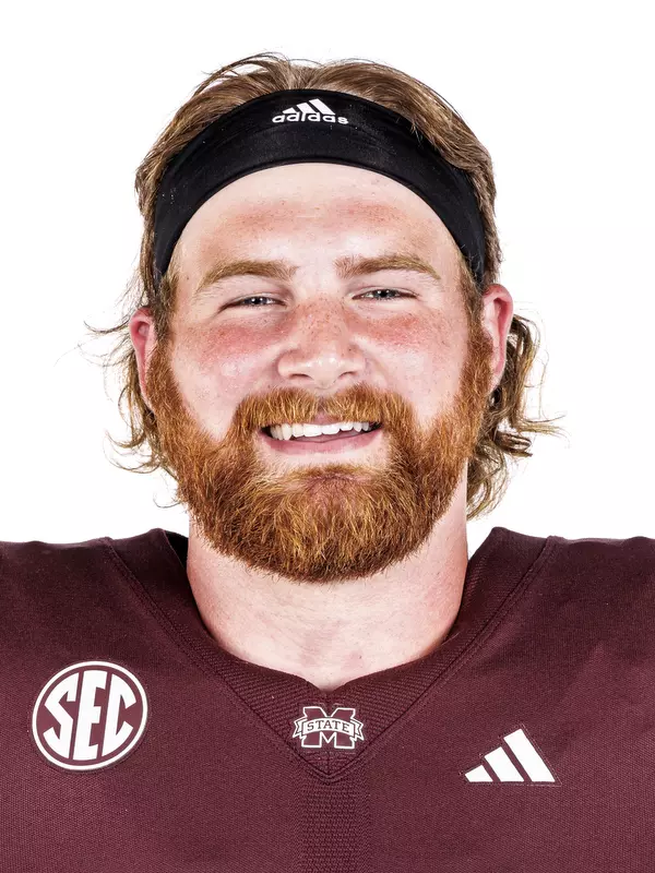 STARKVILLE, MS - July 18, 2024 - Mississippi State Offensive Lineman Jakson LaHue (#79) during 2024-2025 Football Production Day at Davis Wade Stadium at Scott Field in Starkville, MS. Photo By Mike Mattina