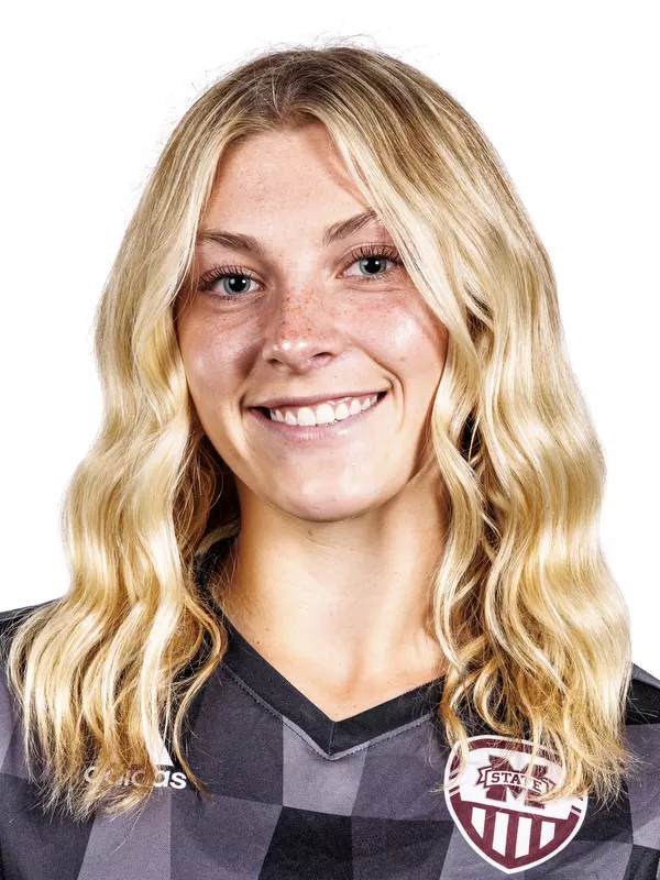 STARKVILLE, MS - July 26, 2024 - Mississippi State Centerfielder Zoe Main (#27) during 2024-2025 Soccer Production Day at the Holliman Athletic Center at Mississippi State University in Starkville, MS. Photo By Mike Mattina
