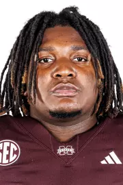 STARKVILLE, MS - July 18, 2024 - Mississippi State Defensive Lineman Gabe Moore (#95) during 2024-2025 Football Production Day at Davis Wade Stadium at Scott Field in Starkville, MS. Photo By Mike Mattina