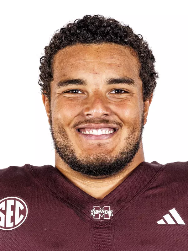 STARKVILLE, MS - July 19, 2024 - Mississippi State Offensive Lineman Albert Reese IV (#76) during 2024-2025 Football Production Day at Davis Wade Stadium at Scott Field in Starkville, MS. Photo By Mike Mattina