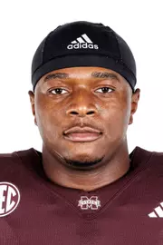 STARKVILLE, MS - July 19, 2024 - Mississippi State Defensive End De'Monte Russell (#9) during 2024-2025 Football Production Day at Davis Wade Stadium at Scott Field in Starkville, MS. Photo By Mike Mattina